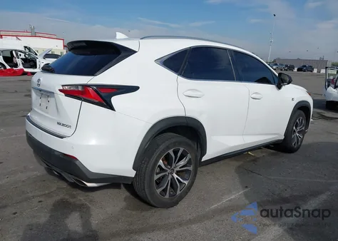 2017 Lexus Nx 200T F Sport z USA, uszkodzony, nr VIN JTJYARBZ6H2055985